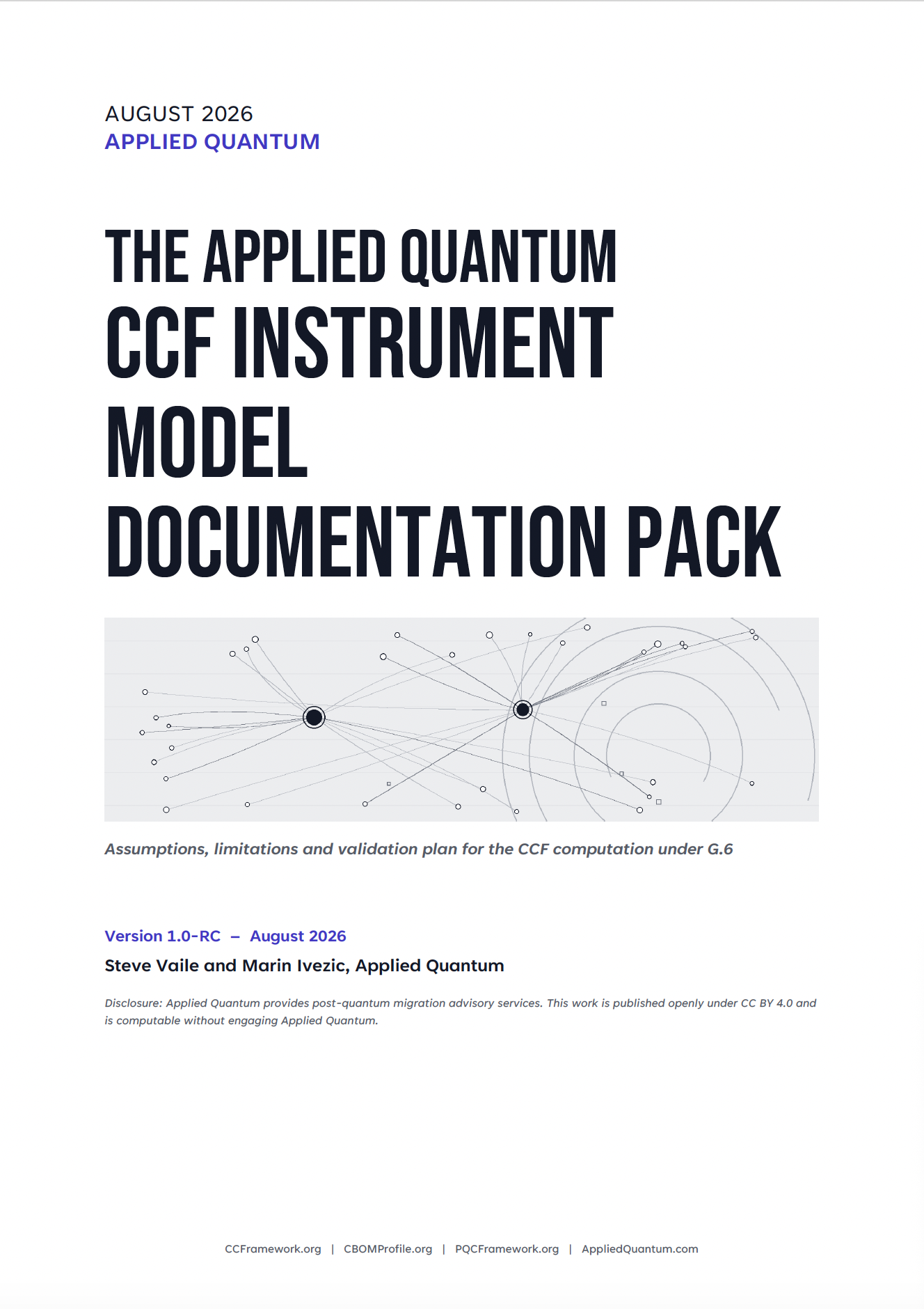CCF Instrument – Model Documentation Pack v1.0-RC